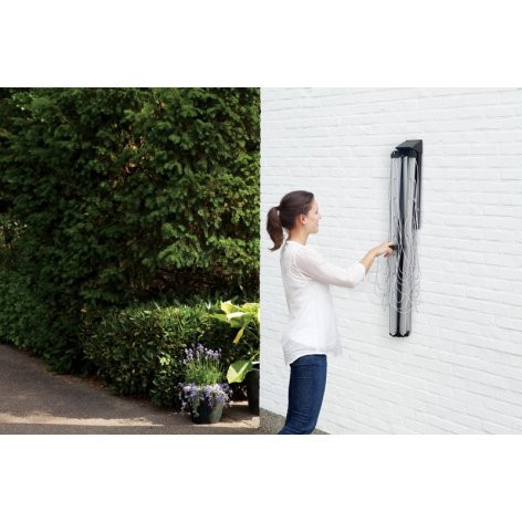 Brabantia Wallfix 375842 сушилка для белья настенная, серебро