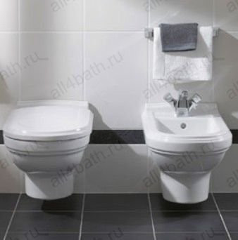 Villeroy&Boch HOMMAGE 6661B001 унитаз подвесной 37 см х 60 см