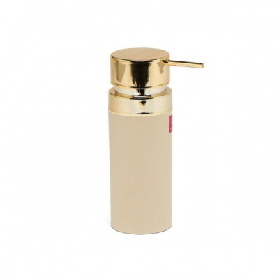 Дозатор для жидкого мыла Primanova бежевый с золотом M-E31-09-A