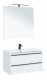 Комплект мебели для ванной Aquanet Lino 90 белый матовый (00271957)  (00271957)