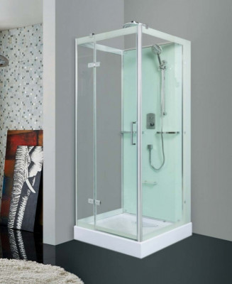 Душевая кабина WeltWasser WW1000 Maine-1 90x90 10000001066 R профиль хром квадратная
