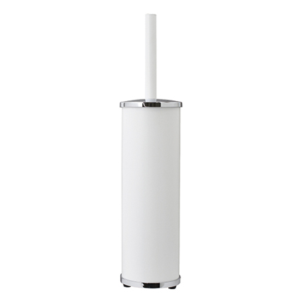 WasserKRAFT K-1027WHITE ершик для унитаза, белый/хром