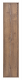 Шкаф-пенал подвесной Brevita Dallas 350x340x1650 темное дерево (DAL-05035-31)  (DAL-05035-31)