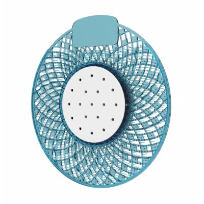 AROTERRA Spiral сетка с таблеткой для писсуара с ароматизатором аромат Морской бриз (синий)