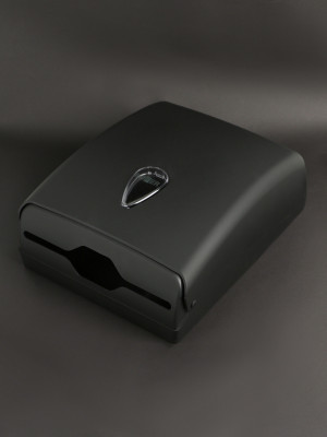 Диспенсер для бумажных полотенец (черный) NOFER Black 04020.N