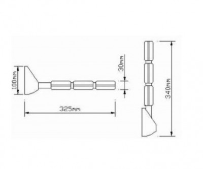 Сиденье для душа откидное NOFER 15067.2.W 