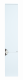 Пенал для ванной Misty Сахара - 30 пенал белый подвесной правый П-Сах0501-01П  (П-Сах0501-01П)