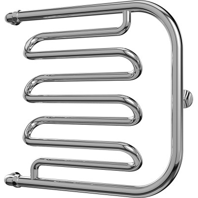 Полотенцесушитель водяной Terminus Фокстрот-Лиана 600x500 4620768881350 хром U-образные