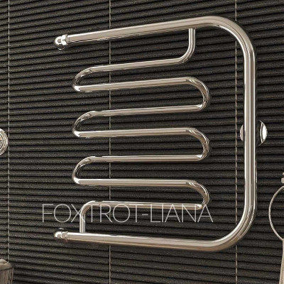 Полотенцесушитель водяной Terminus Фокстрот-Лиана 600x500 4620768881350 хром U-образные