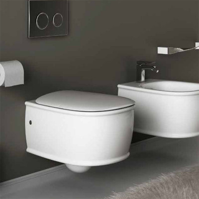 ArtCeram AZULEY AZV001 унитаз подвесной (чаша), белый