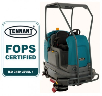Tennant T12 80C поломоечная машина с сиденьем для оператора, с гелевой батареей