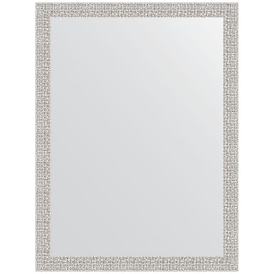 Зеркало настенное Evoform Definite 81х61 BY 3164 в багетной раме Мозаика хром 46 мм