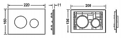 TECE TECEloop modular. Клавиши. Белый. Антибактериальная 9240664