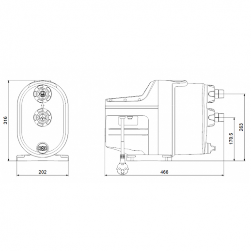 Установка насосная автоматическая Grundfos SCALA1 3-45 (99530405)