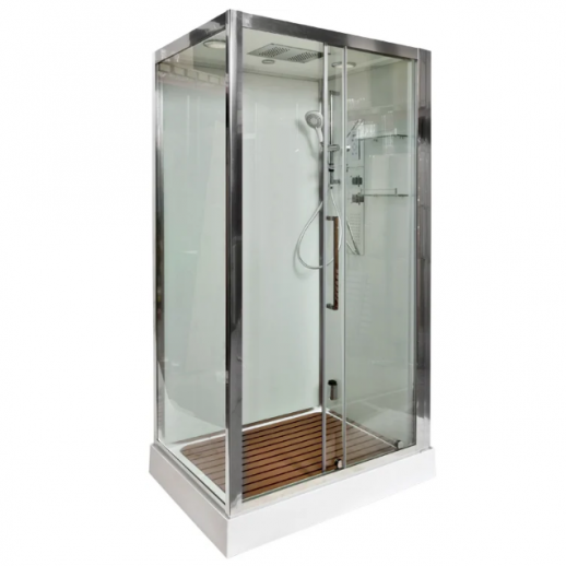 Душевая кабина Deto Z120KERAVASTEAM 120x90 см с паром