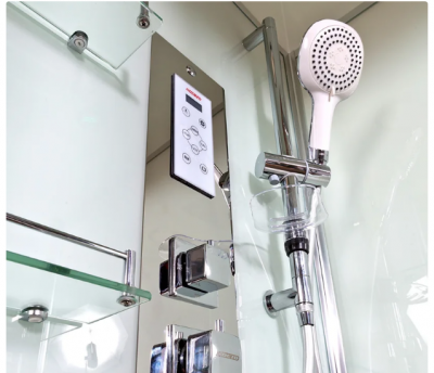 Душевая кабина Deto Z120KERAVASTEAM 120x90 см с паром