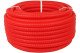 Труба STOUT гофрированная ПНД, цвет красный, наружным диаметром 23 мм для труб диаметром 16 мм SPG-0002-502316  (SPG-0002-502316)