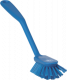 Щётка для мытья посуды со скребком, 280 мм, средний ворс Синий (42373)