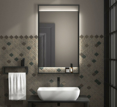 Раковина-чаша Kerama Marazzi Plaza 55 PLR.wb.55 белая глянцевая прямоугольная