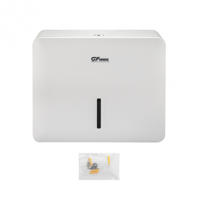 Диспенсер GFmark 9161 для бумажного полотенца Z сложения, белый