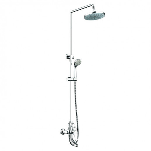 Bravat Eco F6111147C-A-RUS душевая стойка с изливом, хром