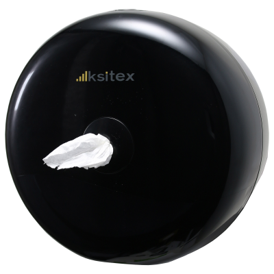 Диспенсер туалетной бумаги Ksitex TH-903B черный c центральной вытяжкой