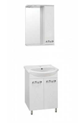 Комплект мебели для ванной Style Line Венеция 55 белый