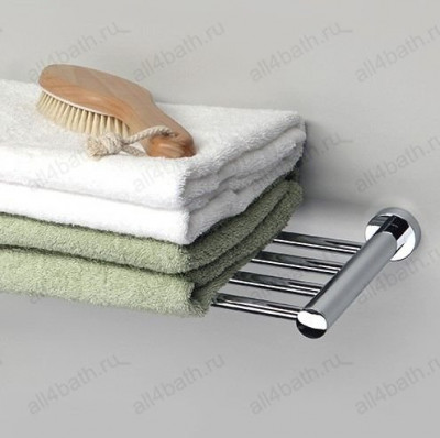 WasserKRAFT Donau K-9411 полка для полотенец, хром