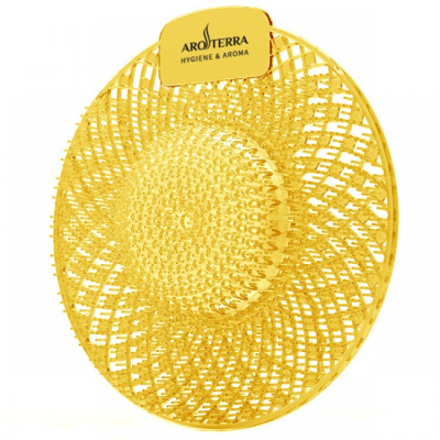 AROTERRA Spiral сетка с таблеткой для писсуара с ароматизатором аромат Цитрус (желтый)