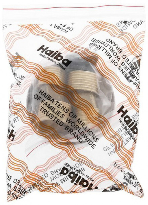 Смеситель для ванны Haiba HB2208-2 универсальный (латунь) хром