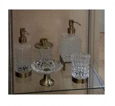 Boheme 10224 дозатор жидкого мыла настольный, бронза