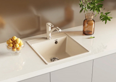 Смеситель для кухни Ulgran Quartz UQ-010-01 высота 213 мм однорычажный с фильтром жасмин