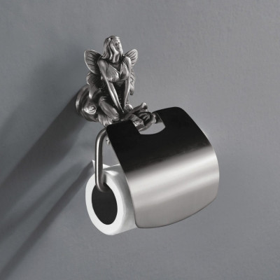 Держатель туалетной бумаги Art&Max FAIRY AM-B-0989-T серебро