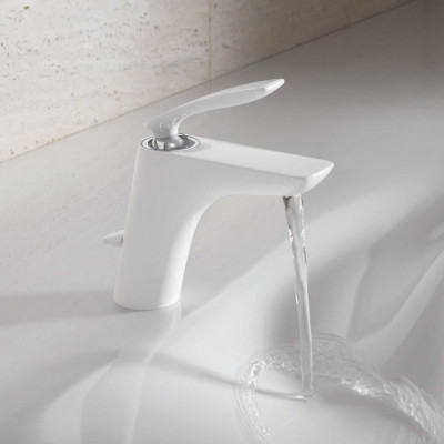 Kludi Balance 520239175 смеситель для умывальника, белый/хром