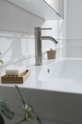 Смеситель для раковины Aquanet Steel AF210-10S