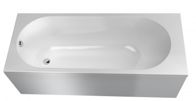 Ванна акриловая Marka One Vesper 160x70 прямоугольная белая (01вес1670)