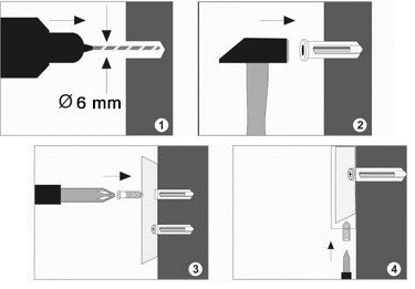 WasserKRAFT Lippe K-6591, 32см держатель бумажных полотенец, 32см, хром