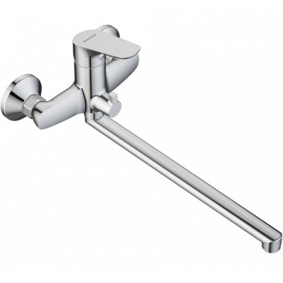 Смеситель для ванны Damixa Jupiter 779500001 универсальный хром с душевым гарнитуром