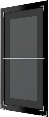 Зеркало напольное Evoform ExclusiveG Floor 201х81 BY 6319 с гравировкой в багетной раме Римская бронза 88 мм