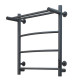 Полотенцесушитель электрический с полочкой (лесенка) Тругор Пэк сп 5 П 60х50 см, графит (Пэк сп 5П/6050графитВГП)