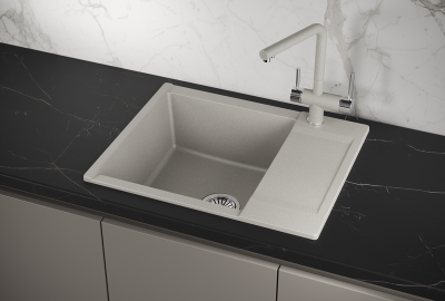 Кухонная мойка Granula 6202, БАЗАЛЬТ