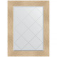 Зеркало настенное Evoform ExclusiveG 89х66 BY 4107 с гравировкой в багетной раме Золотые дюны 90 мм  (BY 4107)