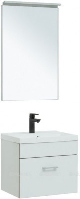 Комплект мебели для ванной Aquanet Верона 50 белый матовый раковина Нота 50 (00287633)