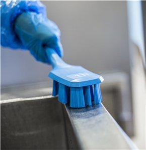 Щётка с короткой ручкой UST, 260 мм, жёсткий ворс