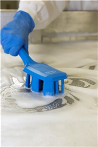 Щётка с короткой ручкой UST, 260 мм, жёсткий ворс
