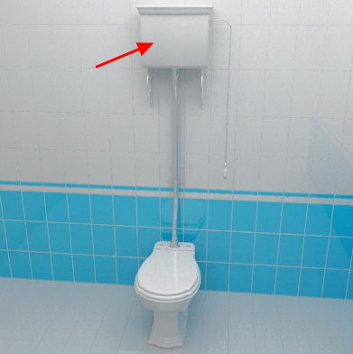 DEVON&DEVON Westminster IBCAWES бачок высокий, белый