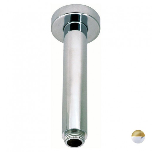 Nicolazzi Doccia 5605 CO кронштейн потолочный 15 см, хром с золотом