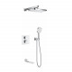 Душевая система с термостатом встраиваемая Rose R1595F, белый/хром (R1595F)
