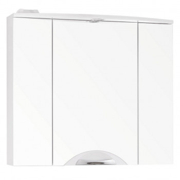 Зеркальный шкаф для ванной Style Line Жасмин-2 80/С Люкс белый (ЛС-000010036)
