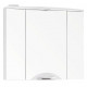 Зеркальный шкаф для ванной Style Line Жасмин-2 80/С Люкс белый (ЛС-000010036)  (ЛС-000010036)